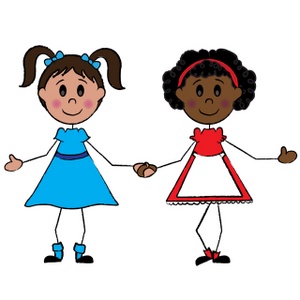 Two Girls Clipart - ClipArt Best