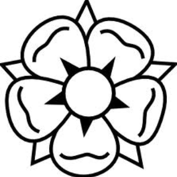 Tudor rose, Simple and Tudor