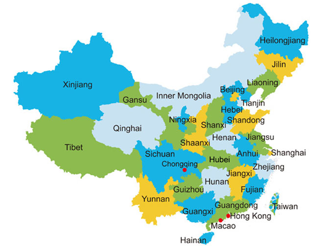 Province Iifo-DiverseChina
