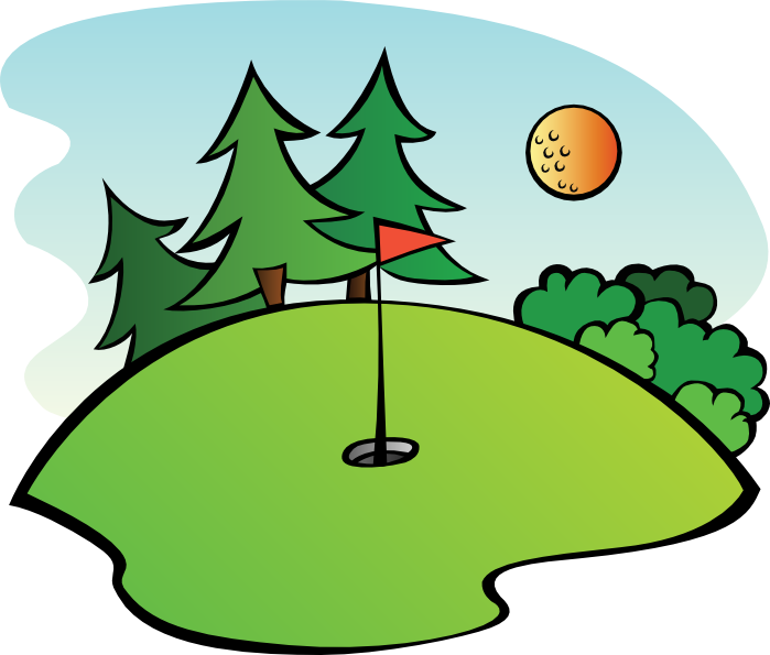 Golf cartoons clip art