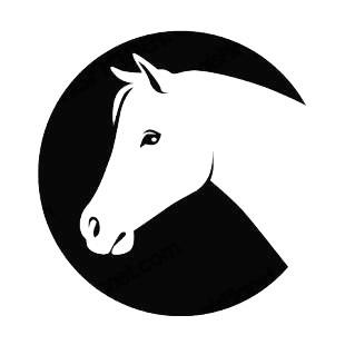 Best Photos of Horse Head Logo - Black Horse Head Logo, Black and ...