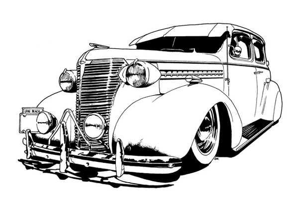 Classic Car Cartoons Clipart - Free to use Clip Art Resource