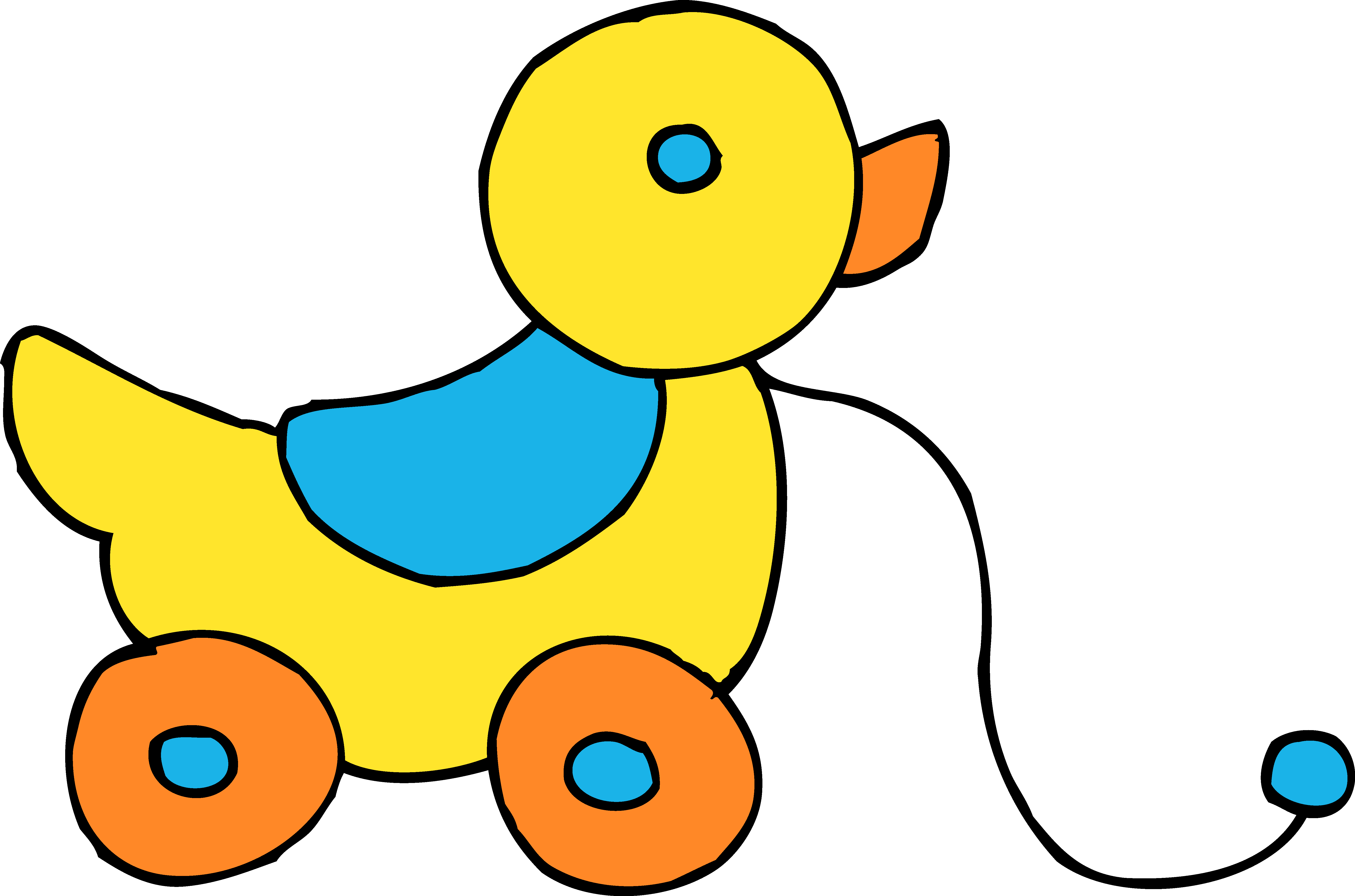 Animated baby toys clipart