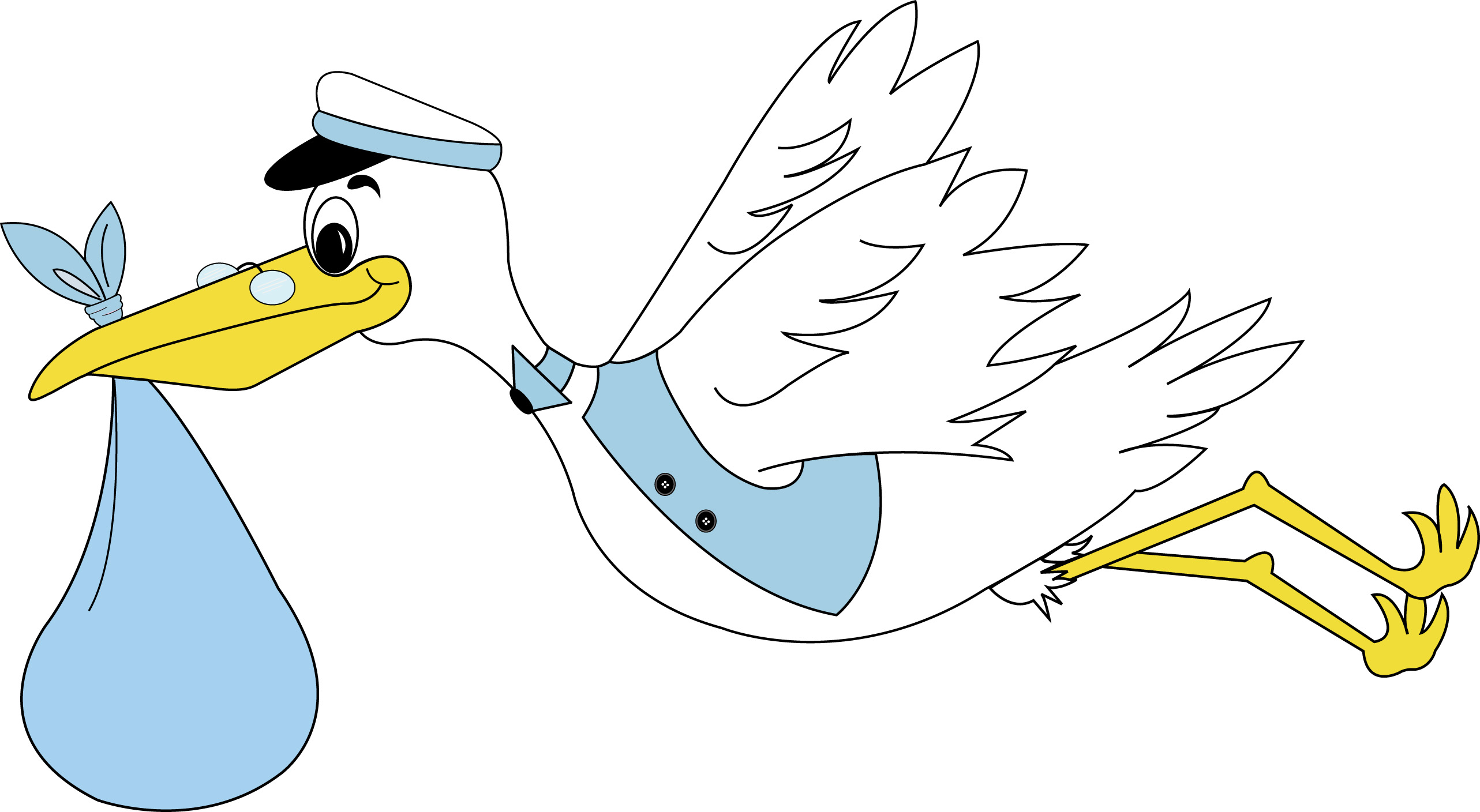 baby shower stork clipart - photo #36