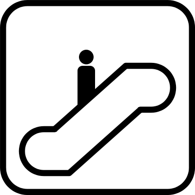 Escalator Symbol - ClipArt Best
