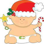 453 views Christmas Baby Clipart