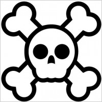 Skull crossbones vector Free vector for free download (about 15 ...