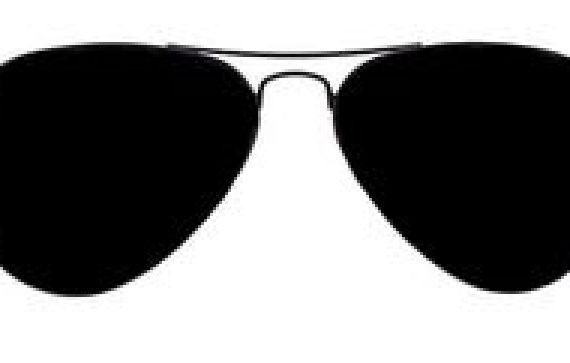 Aviator Sunglasses Clip Art - YayTrend