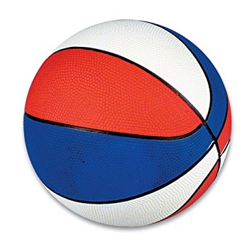 Amazon.com: 7" Mini Red/White/Blue Basketball (1 Piece per order ...