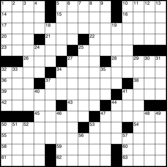 Universal Crossword Puzzle | Games & Puzzles | Smithsonian