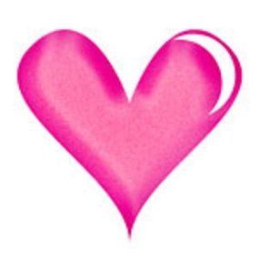 Pink Heart Logo Clipart - Free to use Clip Art Resource
