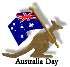 Australia clip art free clip art of Kangaroos with Australian and ...