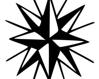 Six point star | Etsy