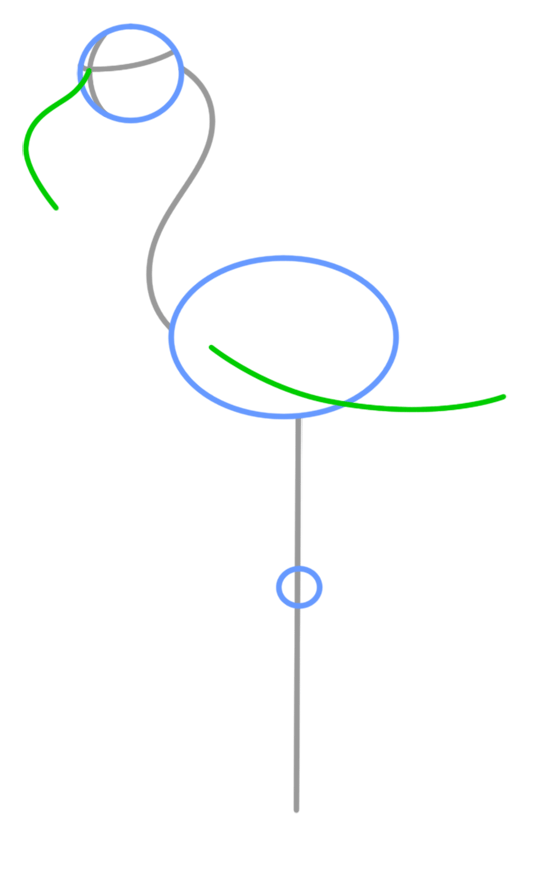 867 views Cartoon Flamingo Drawing Lesson