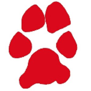 Craft Sites for Kids Red Paw Print