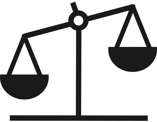 Justice Scales Vector - ClipArt Best