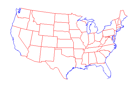 Maps: United States Map 1860