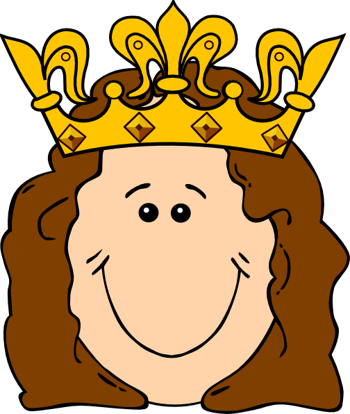 Cartoon Queen Crown clip art - vector clip art online, royalty ...