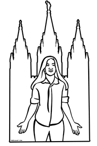 Lds Temple Clip Art - ClipArt Best