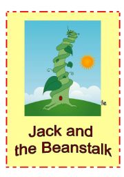 English teaching worksheets: Jack and the Beanstalk