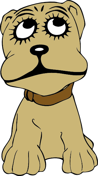 Cartoon Dog Clip Art - vector clip art online ...