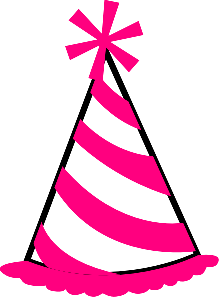 Pink Hat clip art - vector clip art online, royalty free & public ...