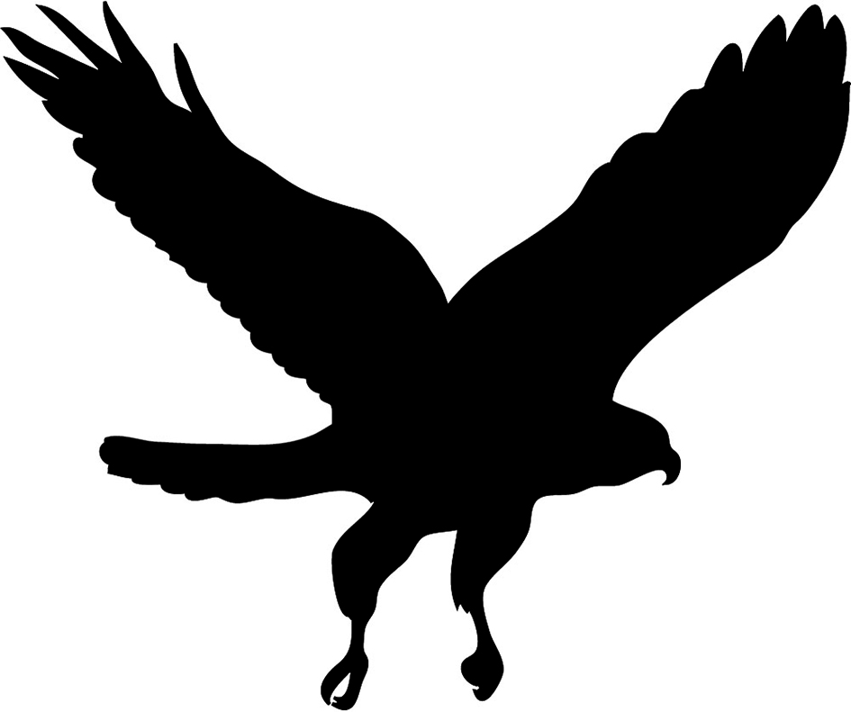 Bird clipart silhouette free