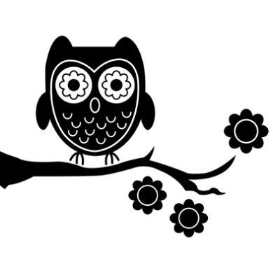 860 views owl clipart