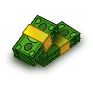 Stacks Of Money clip art - Polyvore