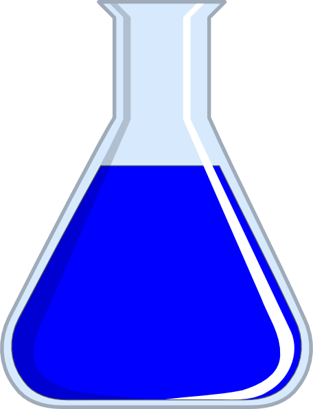 Image of Beaker Clipart #4262, Chemistry Flask Clip Art At Vector ...