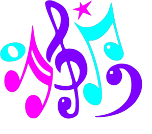 Colorful Music Note Clip Art - Free Clipart Images