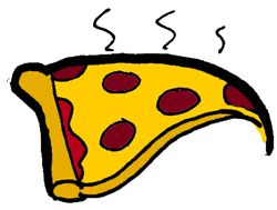 Pepperoni Pizza Clipart
