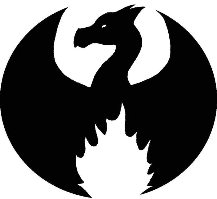 Modern Logo: dragon logo