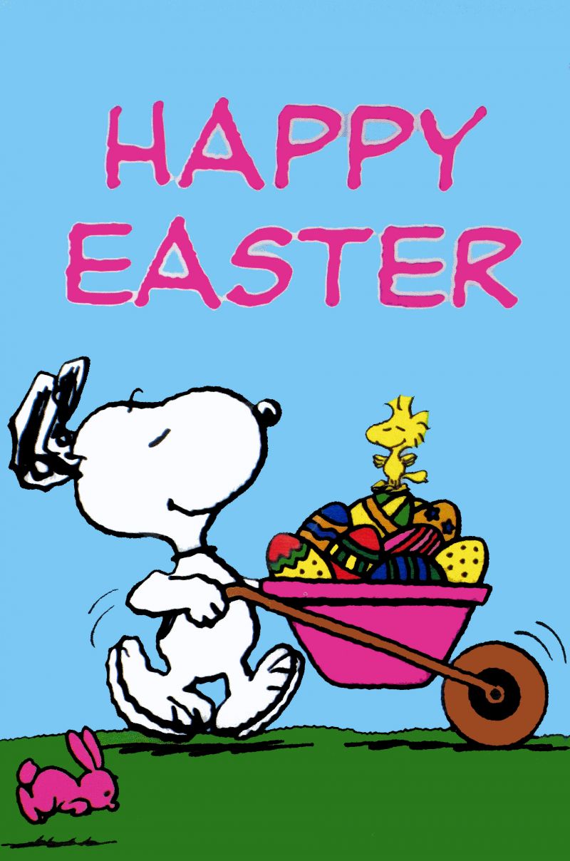 free snoopy easter clipart - photo #2