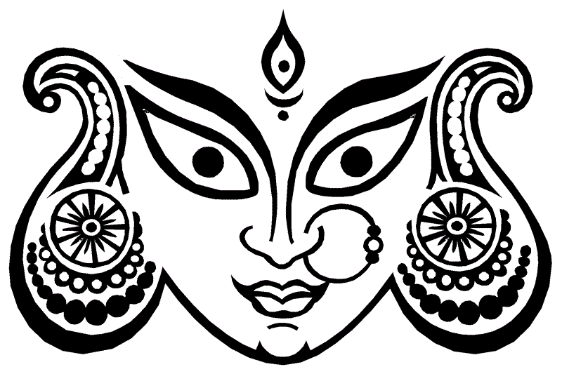 Maa Durga Clipart