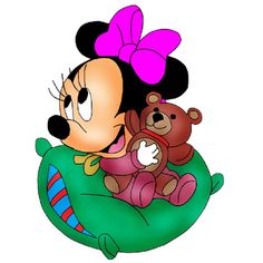Minnie Mouse | Minnie Mouse, Baby Mickey Mouse and Disne…