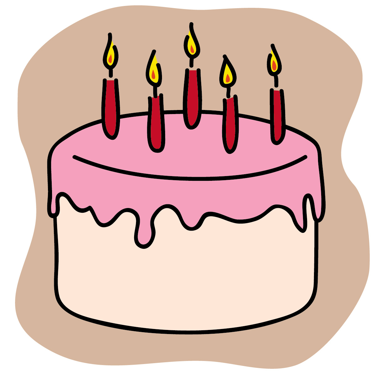 Clipart Birthday Cake Free - Free Clipart Images