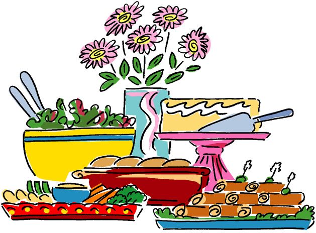 Imgs For > Holiday Potluck Clipart
