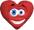 Heart emoticons and smileys for Facebook, MSN and Skype
