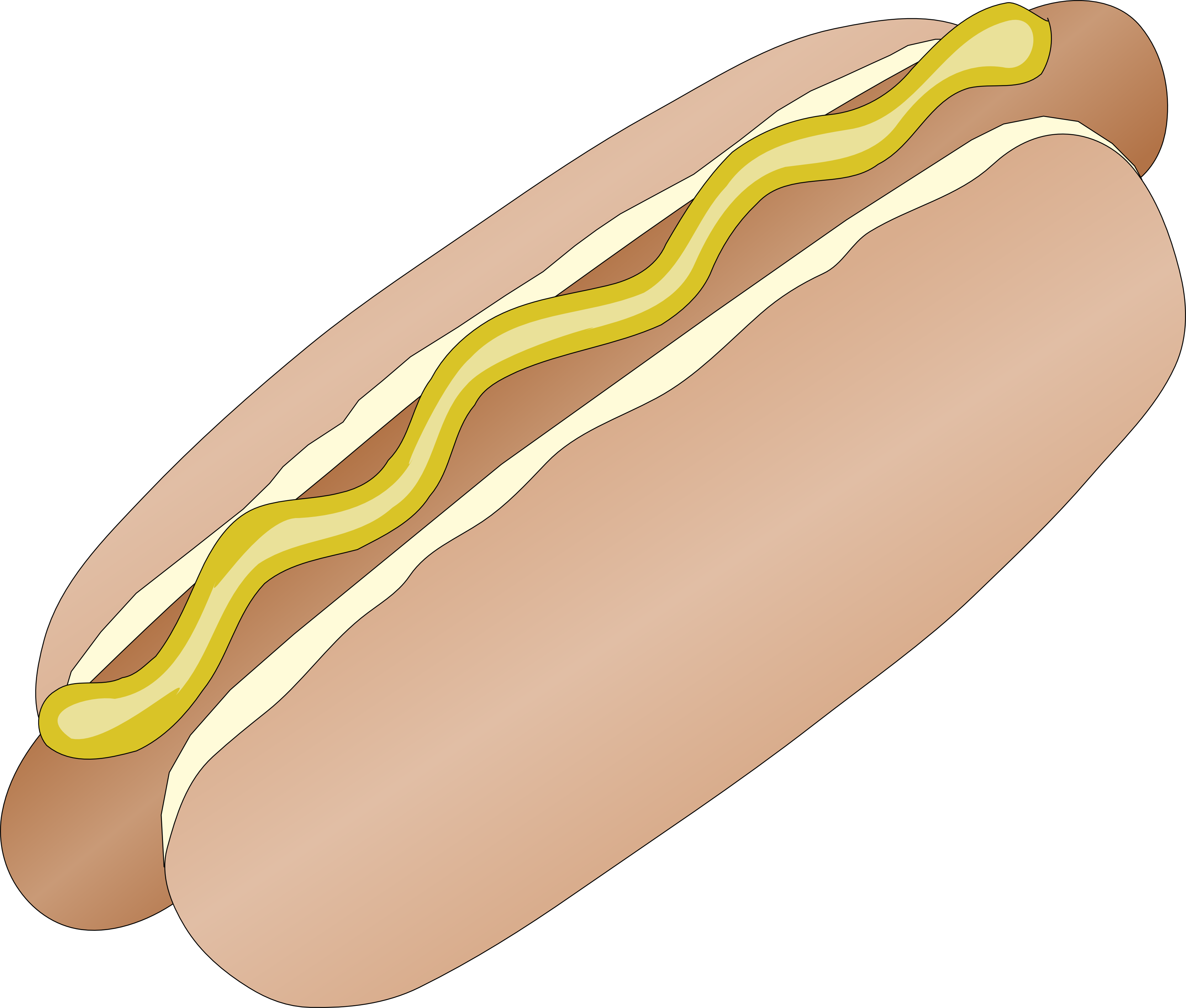 clipart hot dog free - photo #33