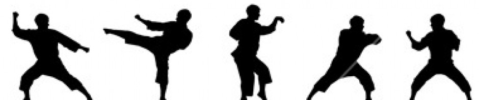 cropped-silhouettes-of-karate- ...