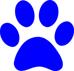 Panther Paw clip art - vector clip art online, royalty free ...