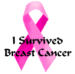 Breast Cancer Clip Art - Pink Ribbons - I Survived Breast Cancer ...