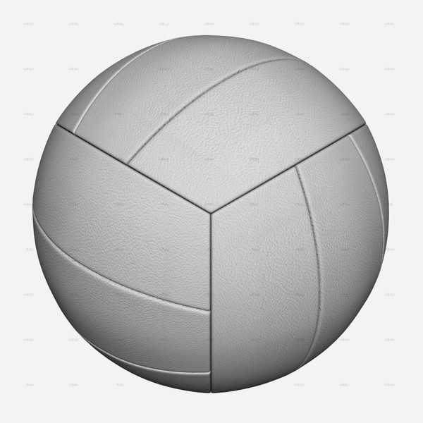 free volley ball volleyball 3d model