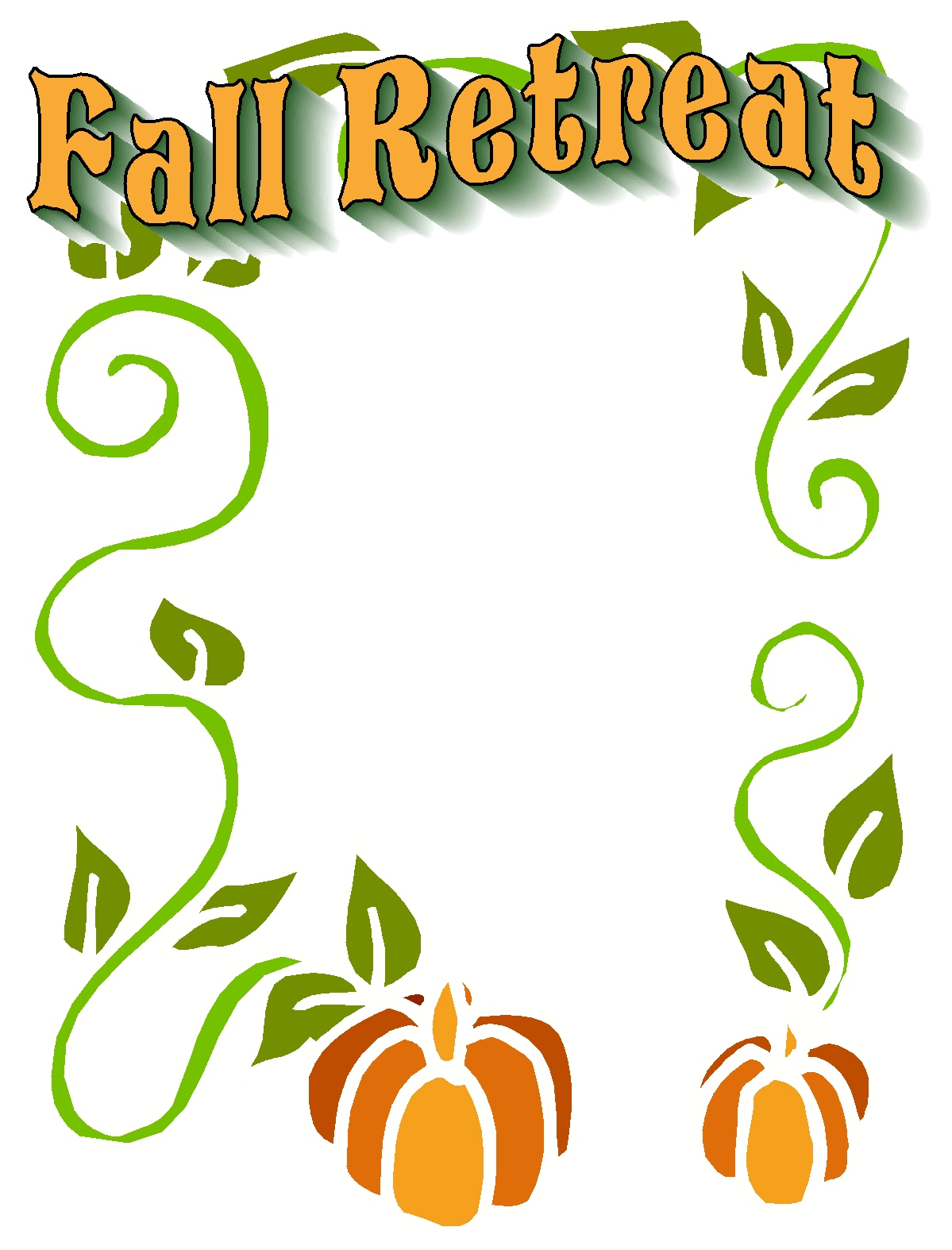 Christian Images In My Treasure Box: Fall Activity Flyer Starters