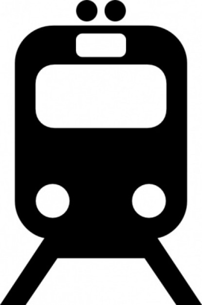 Tram Train Subway Transportation Symbol clip art | Download free ...