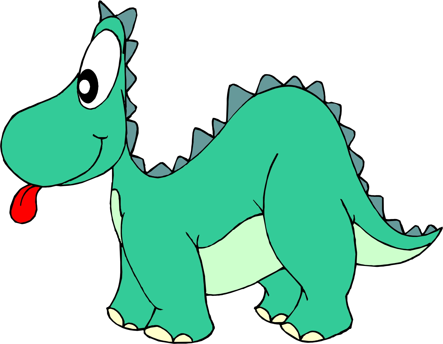 animated dinosaur clip art - photo #49