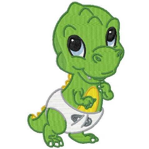 10 Cute Baby Dinosaur Designs in Three Sizes - $17.50 : Zen Cart ...