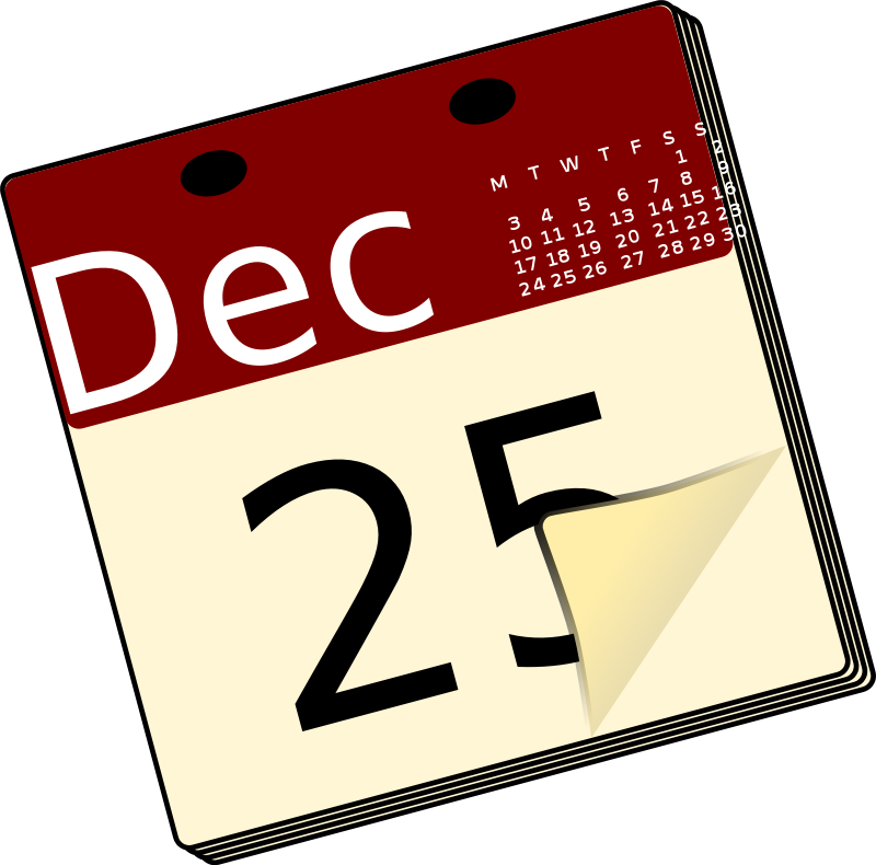 Calendar vector clip art download free - Clipart-