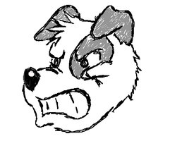 deviantART: More Like Cartoon Dog Sketch by